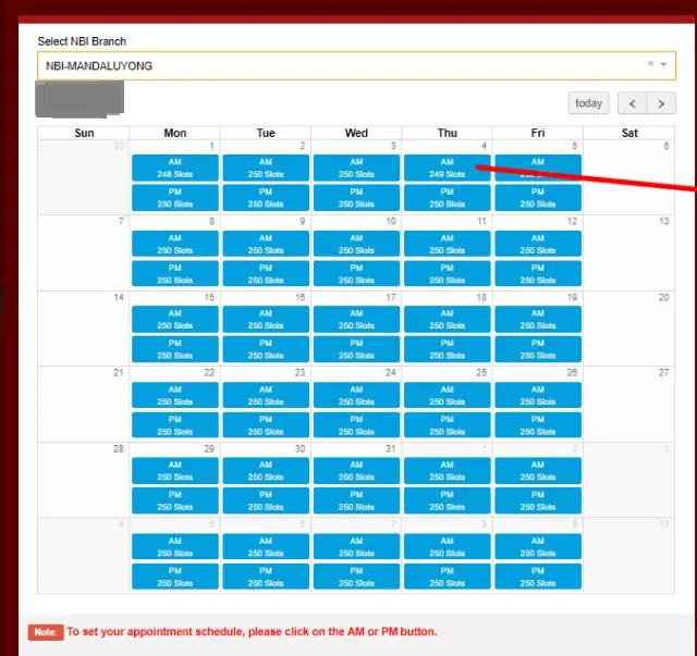 Book NBI Online Appointment